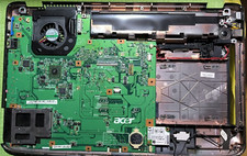 Cover inferiore Bottom case 60.4K801.001 Acer Aspire 5535 5235 + scheda madre