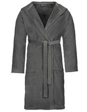 Accappatoio donna uomo con cappuccio velluto lunghezza 110 cm unisex XS - 2XL Vossen