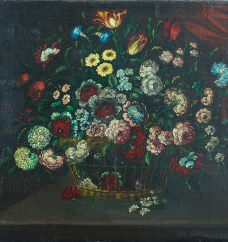 Bella quadro antico grande - bella,