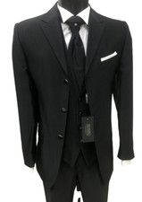 ABITO UOMO SPOSO  NERO   T  56