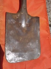 Raro timbro originale autentico seconda guerra mondiale tedesco Sapper Pala Mark Lupo