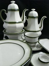 Winterling Bavaria Kirchenlamitz Bergamo bordo verde vari pezzi a scelta 