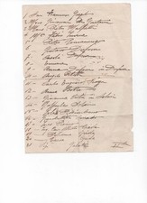 Raro Documento TRIPOLI Anni