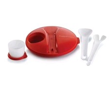 Tupperware Coperchio con posate e contenitore condimento per centrifuga bip bip
