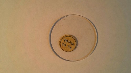 Orologio vetri ottico di - un,