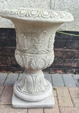 Urna/vaso grande in lattice e fibra di vetro 58x42 cm stampo.