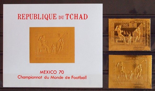 Chad 1970 calcio mnh - calcio,, mnh/**