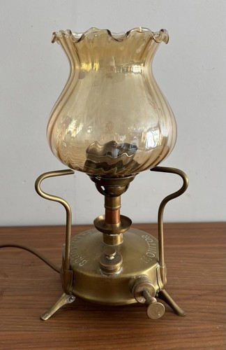 Vintage brass monitor stove - brass,