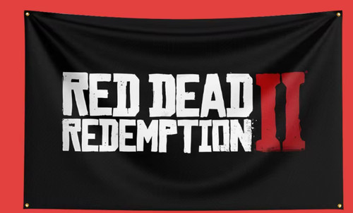 Bandiera red dead redemption - red,