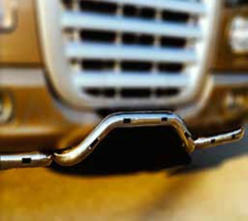 Acciaio inox paraurti rollbar - inox,
