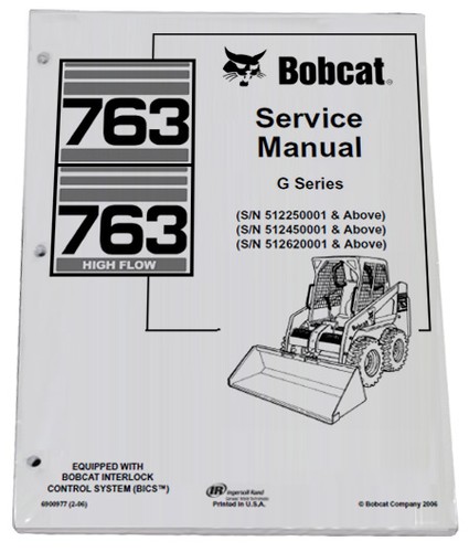 Bobcat 763 serie skid - bobcat,