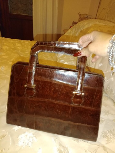 Borsa anni coccodrillo - borsa,