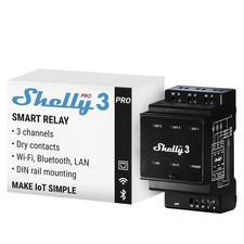 Shelly Pro 3 Wi Fi & LAN Smart