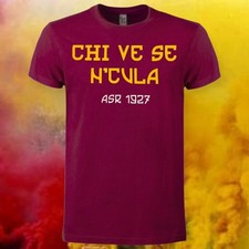 T-SHIRT ROMA FAN CHI VE SE N'CULA ASR 1927 CASUAL RETRÒ ULTRAS STYLE
