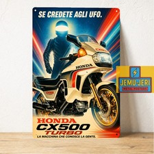 Insegna Metallo Honda CX500