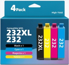 4 pezzi cartucce di inchiostro