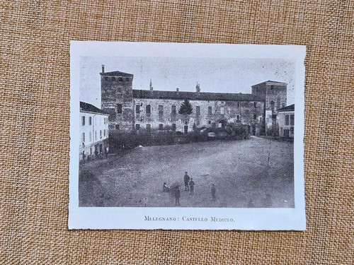 Melegnano nel 1903 castello - nel,