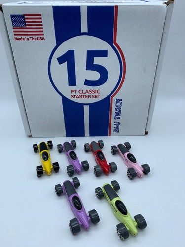 Blu track diecast racer - track, car
