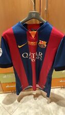 2015 Barcellona Messi #10 Retro Maglie da calcio Maglietta maglia da calcio