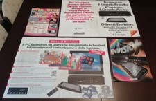 Olivetti Envision P75 pc materiale pubblicitario cartaceo brochures Interactive