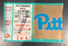 1980 PITTSBURGH VS. ILLINOIS