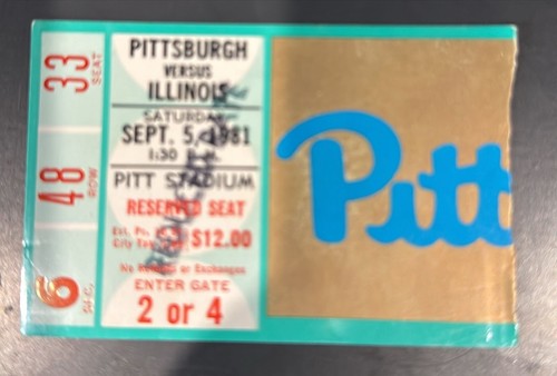 Biglietto pittsburgh - biglietto, vs