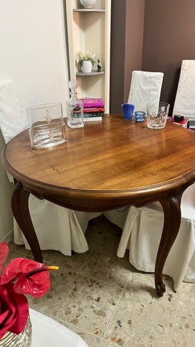 Tavolo rotondo antico stile - tavolo,