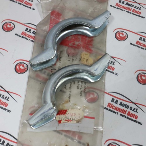 Coppia staffe marmitta fiat - coppia,