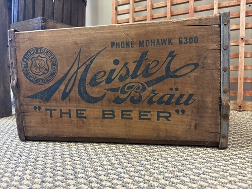 Cassa birra vintage - , in