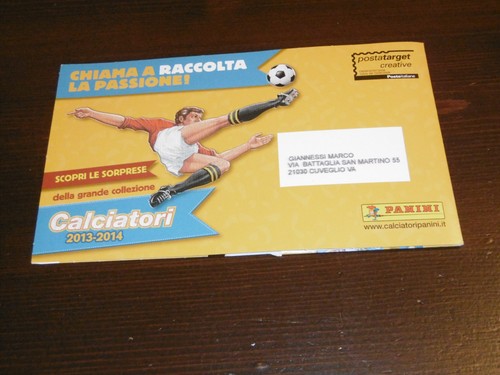 Omaggio panini con tre bustine - omaggio,