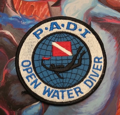 Patch subacqueo vintage padi - subacqueo,