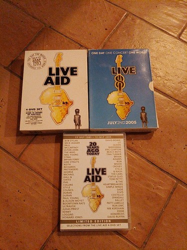 Live aid - live, 8