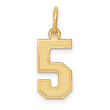 10k Yellow Gold Small Satin