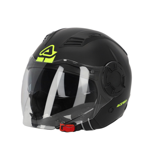 Casco jet acerbis vento - casco, nero