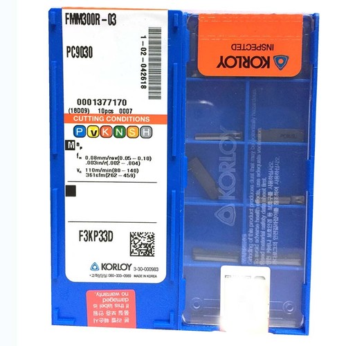 Korloy fmm300r pc9030 - fmm300r-03,