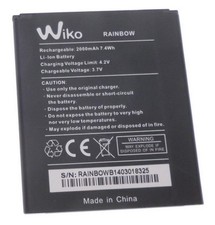 WIKO Batteria originale RAINBOW per RAINBOW BARRY BLOOM 2000mAh Pila Litio 
