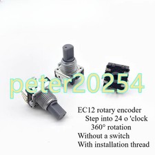 2PZ Encoder rotativo EC12 con passo di 24,9mm e lunghezza maniglia di 15mm #TT