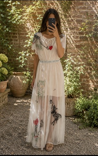 Abito tulle patrizia - in,