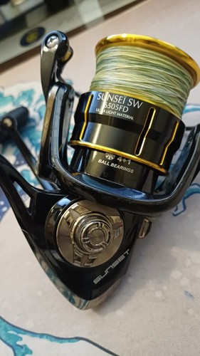 Mulinello spinning pesca