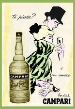 Poster cordial campari - cordial,