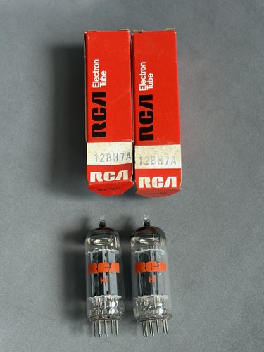 Coppia tubi rca 12bh7 nuovi - rca,
