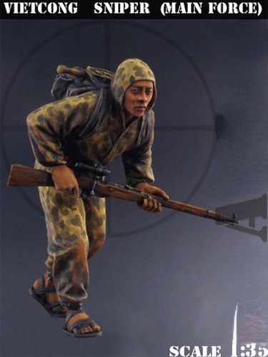 Modellino resina vietcong - modellino,