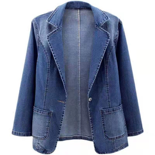 Giacca donna denim manica