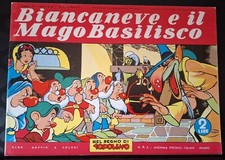 BIANCANEVE E IL MAGO BASILISCO-1939-RISTAMPA AMATORIALE-ED. VECCHI RICORDI 1981