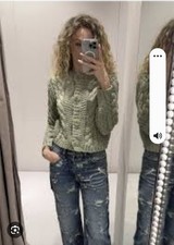 Zara maglione donna maglia