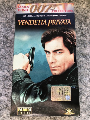 Videocassetta vhs film 007 - videocassetta,