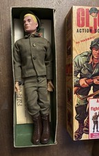 VINTAGE 1967 GI JOE ACTION SOLDIER BOX WITH INSERTS Please Read
