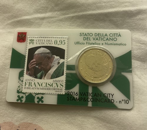Vaticano 2016 coin card 50 - 2016,
