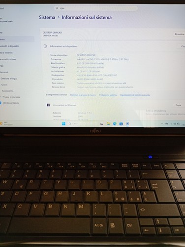 Fujitsu lifebook ah530 - lifebook, 15,4"