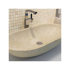 OVALE BEIGE           70X35X15